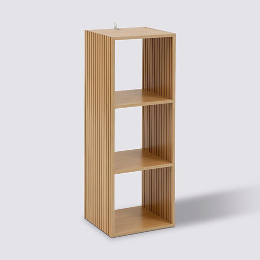 5five Tasso Shelf Unit - Zinc, Bamboo, 35 x 32 x 102 cm