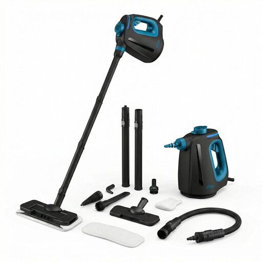 Clean Koala 2-in-1 steam mop and handheld cleaner