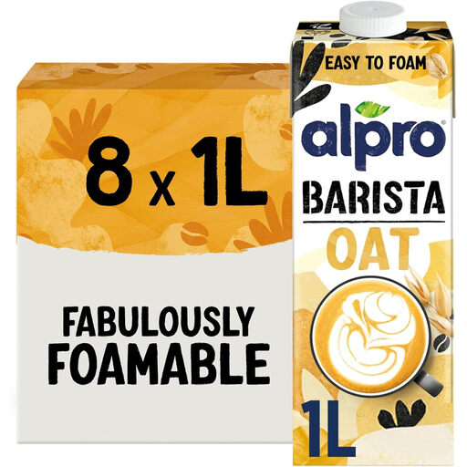 Alpro 咖啡师专用常温燕麦饮 8 x 1L