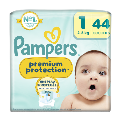 Pampers Premium Protection New Born size 1