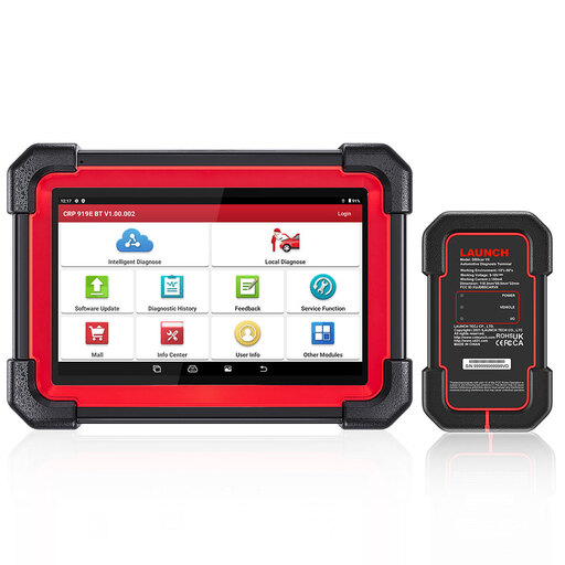 LAUNCH X431 CRP919E BT Car Diagnostic Tool OBD2 Scanner DBScar VII VCI Auto with Active Test ECU Coding CANFD DOIP 31+ Reset