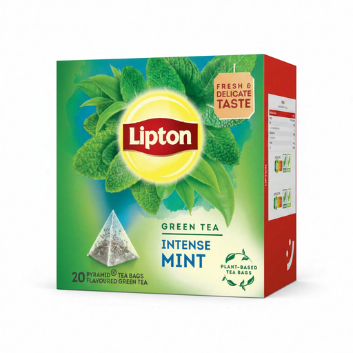 Lipton Green Intense Mint Tea - 20 pcs