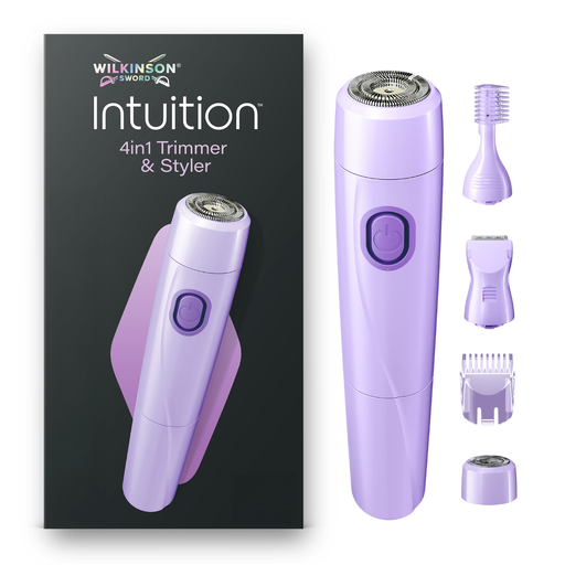 Wilkinson Sword Intuition 4in1 Face & Body Hair Trimmer and Shaver for WoMen