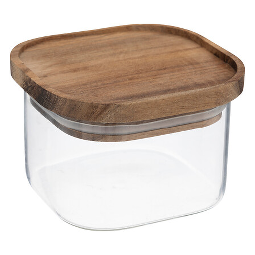 Hermet Square Storage Jar 0.4 L