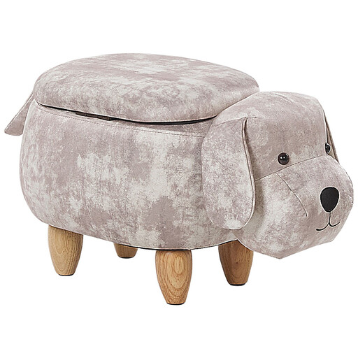 Beliani Hocker in Hundeform