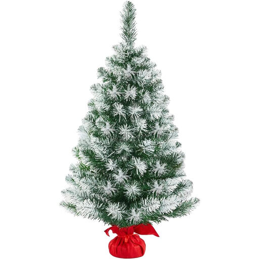 Yaheetech 3Ft Frosted Tabletop Artificial Christmas Tree