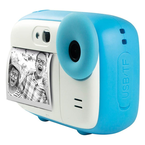 AgfaPhoto Blue Digital Camera Printer for Kids