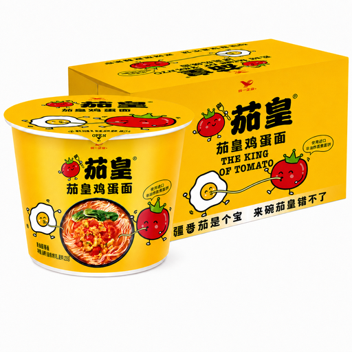 Uni-President Tomato Egg Noodles 120g x 12 pack
