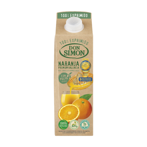 DON SIMON Pure Orange Juice with Pulp 1L