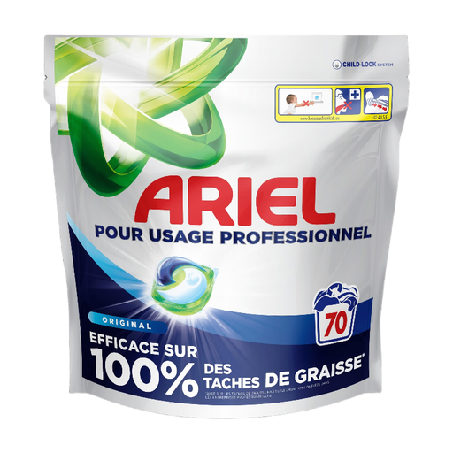 ARIEL Professional Original All-in-1 Capsules, 70 Pods