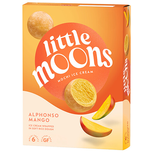 Little Moons Alphonso Mango Mochi Ice Cream 6x32g