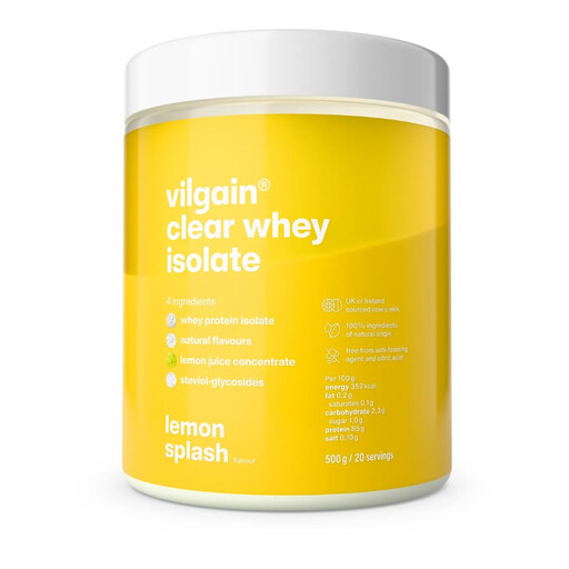 Vilgain Clear Whey Isolate Lemon Splash
