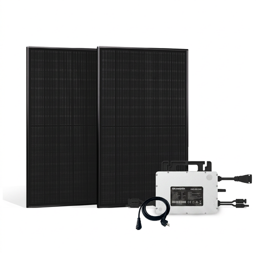 Skyworth 900W 2*450 All Black Solar Panels