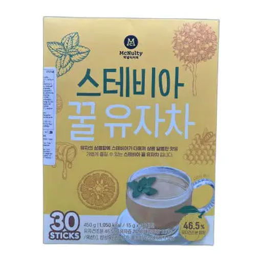 Mcnulty Stevia Zero Sugar Ssanghwa Tea 30pcs 450g