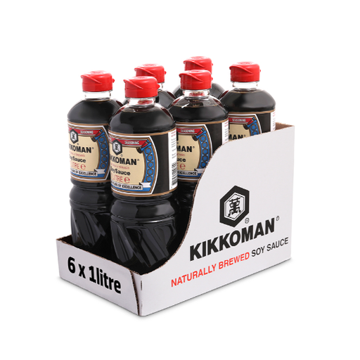 KIKKOMAN Soy Sauce 6 x 1L