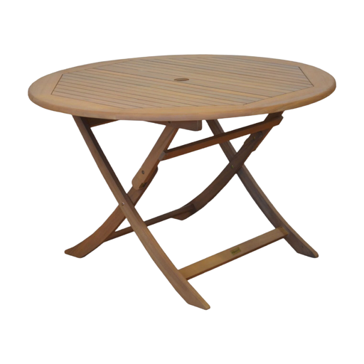 Table de jardin ronde pliante PROLOISIRS