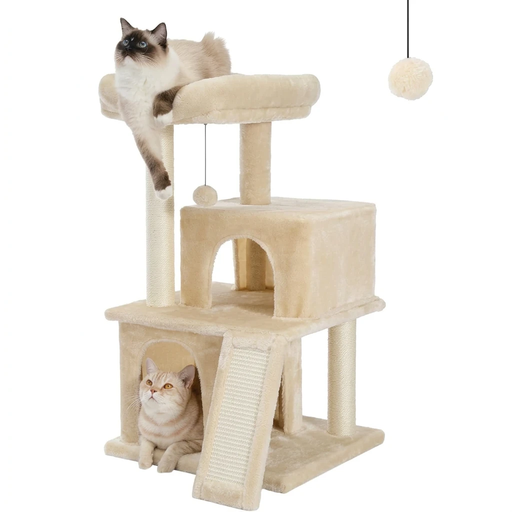PAWZ Road Cat Tree 90 cm, Beige