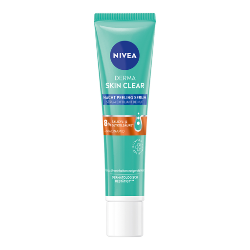NIVEA DERMA SKIN CLEAR Overnight Peeling Serum 40 ml