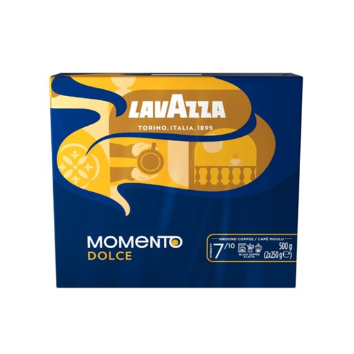 Lavazza Dolce 咖啡粉，2 × 250 g