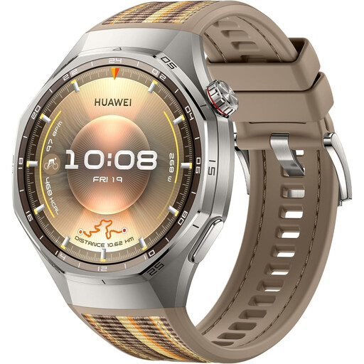 HUAWEI Watch GT6 Pro 46mm Titanium-Brown