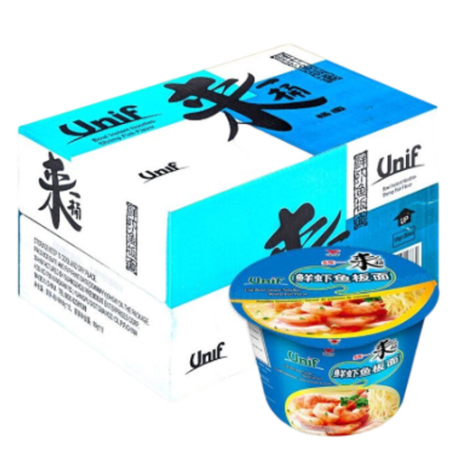 Uni-President Instant Noodles (Bowl) - Shrimp and Fish Flavor