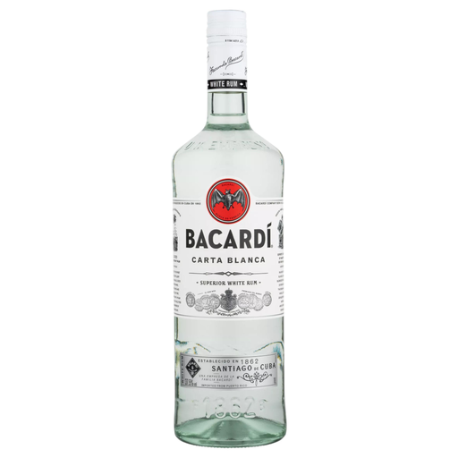 Bacardi White Rum 1L