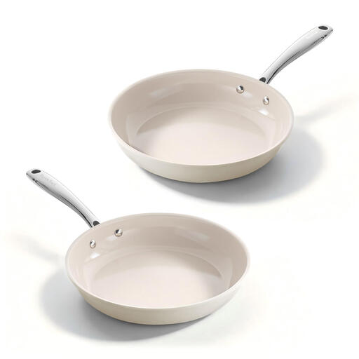 Redchef Gemstone Aluminum II Fry Pan Set 20 cm and 24 cm