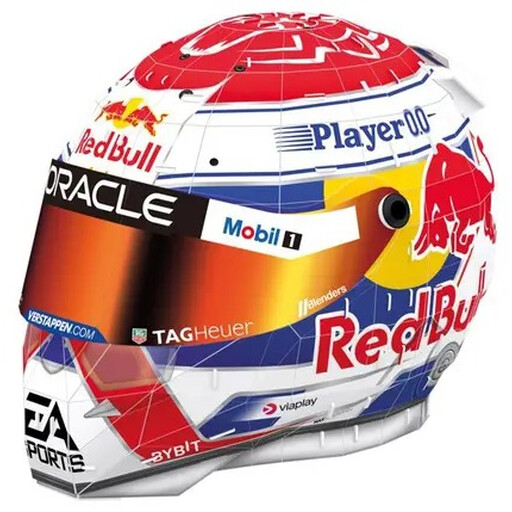 Puzzle 3D Casque Red Bull GP Sport, 55 pièces
