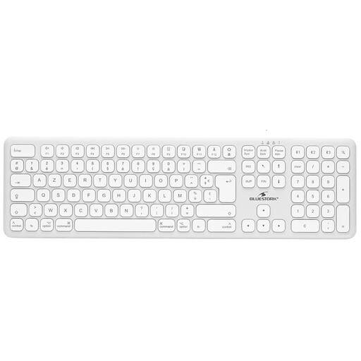 Mac Office Keyboard Bluetooth AZERTY keyboard white