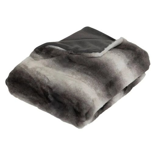 Plaid Fausse Fourrure Grizzli Atmosphera