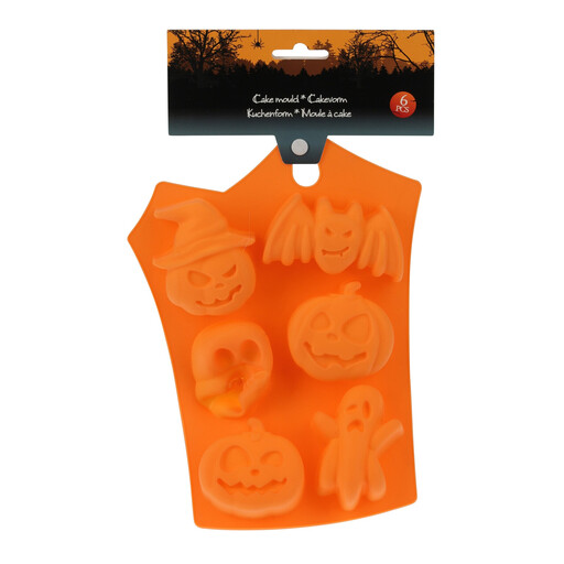 Halloween Silicone Cake Mould for Six Cakes