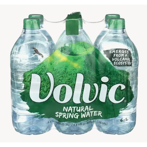 Volvic 天然矿泉水 6x1L