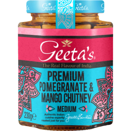 Geeta's Pomegranate & Mango Chutney 230G