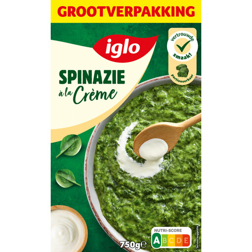 Iglo ?pinards à la Crème - 750 g