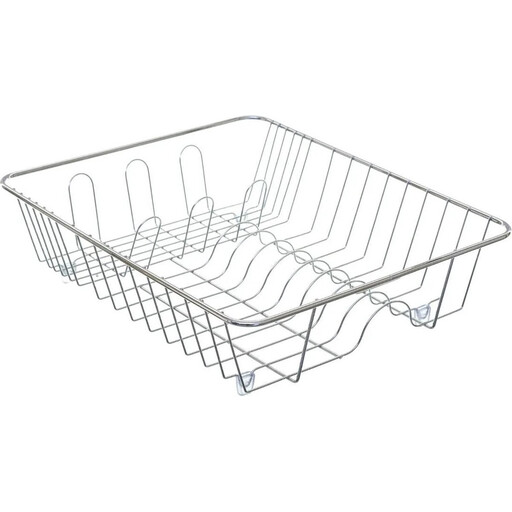 5five Black Metal Dish Drainer - 39 x 33.5 x 10.5 cm