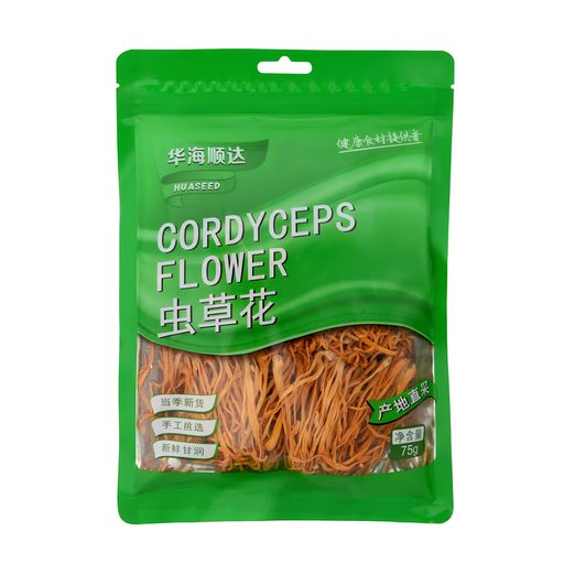 HuaSeed Cordyceps Flower 75G