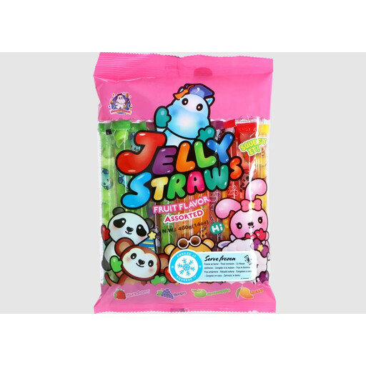ABC Animal Friends Jelly Straw