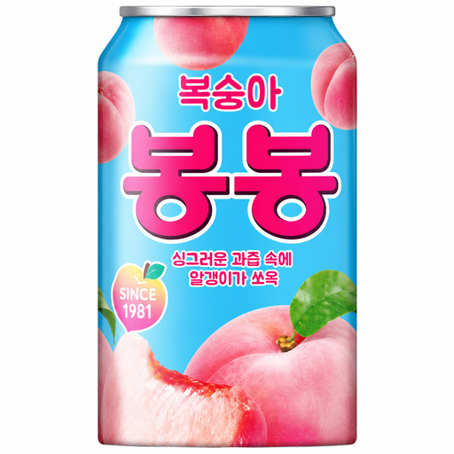 Peach Juice with Pulp - Haitai Bongbong 340 ml