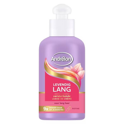 Andrélon Hair Cream - Lively Long Leave-In 200 ml