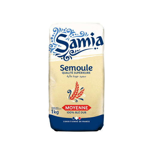 SAMIA Medium Semolina Durum Wheat 1kg
