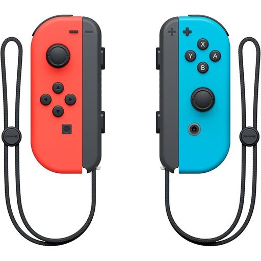 Nintendo Official Switch - Joy-Con Controller Pair - Neon Red/Neon Blue