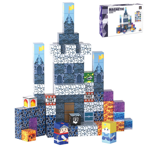 XINQIYUAN Qiyuan 2.5cm Magnetic World Plaza Building Blocks