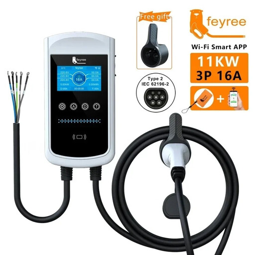 feyree Smart Charging Station Type 2 (22kW Version)