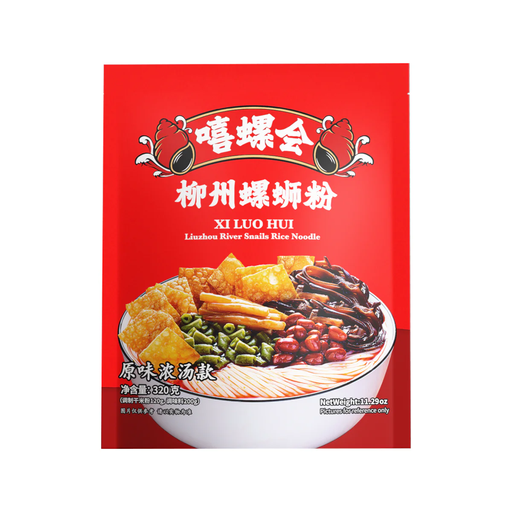 Xi Luo Hui Liuzhou Snail Noodles Original Flavor 320g