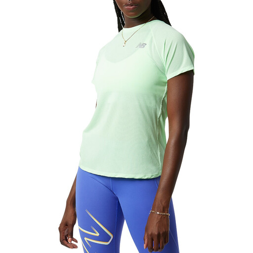 NEW BALANCE Imapct Run T-Shirt Lime XS