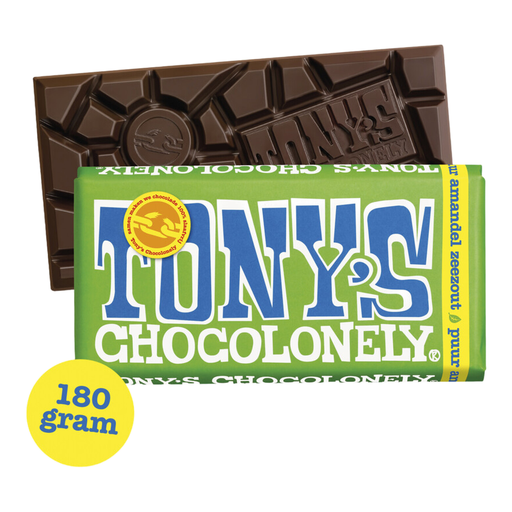 Tony's Chocolonely Dark Almond Sea Salt