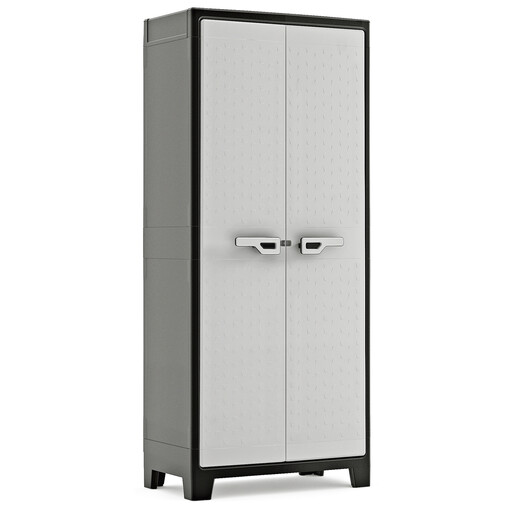 Keter Tall Cabinet TITAN Black - Grey