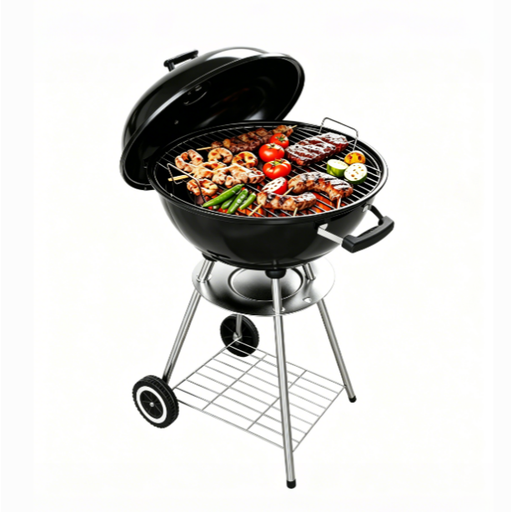 17 Inch Apple Charcoal Grill
