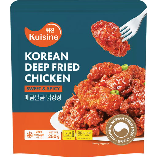 Kuisine Microvable Sweet & Spicy Korean Fried Chicken 250g