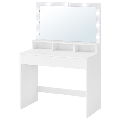 JOYFURNOS Make-up Bureau met LED Spiegel